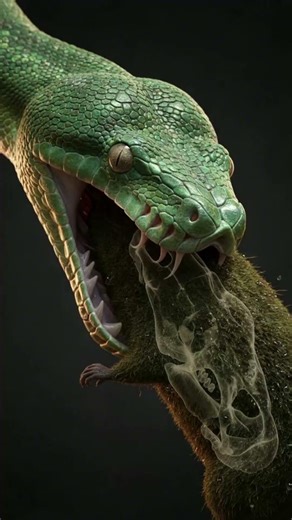 How snakes swallow animals bigger than their heads