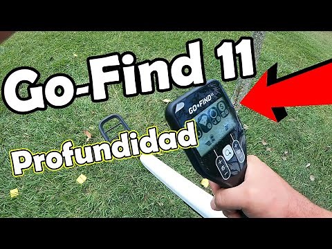 Minelab GO-FIND 11 Prueba de profundidad - Detector de Metales Cali Colombia