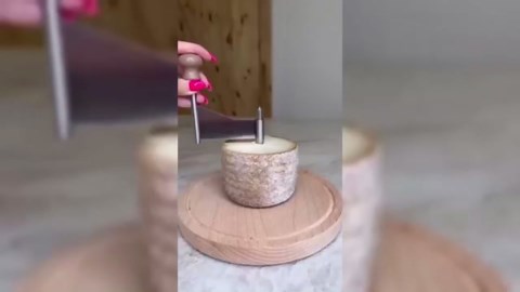 Cheese Curler Wheel with Lid, Cheese Curls Flower Maker Wheel Slicer, Handheld Rotary Cheeses Curler Wood Base, Stainless Steel Chese Shaver Cutter for Girolle, Cheeses Flower Maker(StyleA with lid)