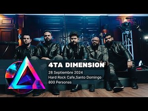 4ta Dimension ROCKS the Dominican Republic's Music Scene!