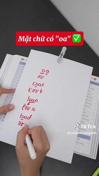 Hiểu IPA với mặt chữ 'oa' trong tiếng Anh