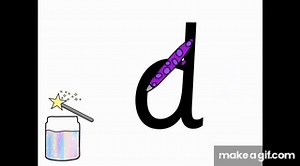 Read Write Inc.  |  Set 1 'd' on Make a GIF