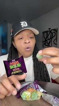 This Mega Sour Candy Is SO SOUR It Hurts My Mouth
