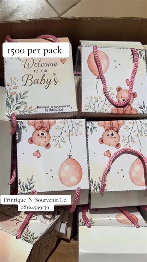 Naming Ceremony Box Ideas for Souvenirs