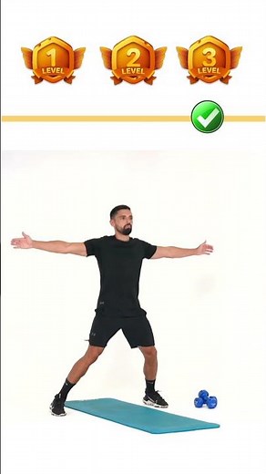 Brule du Gras en 3 niveaux avec ces exercices à la maison #shorts #musculation #fitness #gym