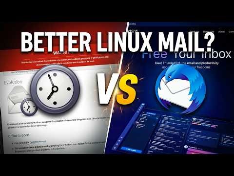 Evolution Mail vs Thunderbird - The Better Linux Email Client