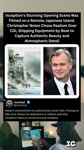 Inception's Stunning Opening Scene Was Filmed on a Remote Japanese Island. Christopher Nolan Chose