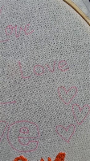 Katherine on Instagram: "Embroidery for letters and writing using the whipped back stitch. This stitch is easy, perfect for letters (or other bold lines), and can be done using 2 colors or two strands of 1 color. To whip a stitch is to wrap a stitch. Make it even easier on yourself by leading with the eye of the needle. This helps to avoid snags from the sharp point. Happy stitching! #embroidery #handembroidery #learntoembroider #embroideryforbeginners #embroiderytutorial"