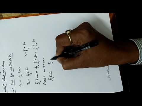 Maxwell first equation