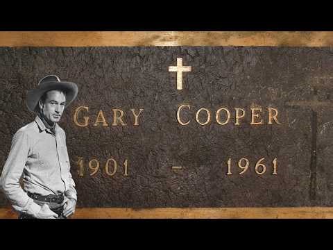 Gary Cooper's Grave Stone is in a Car Museum?