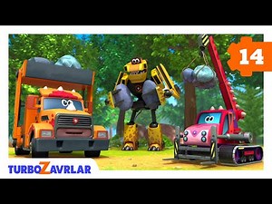 Turbozavrlar 🦖 | Сирли белгилар 🗿 | Multfilmlar uzbek tilida 🌪️