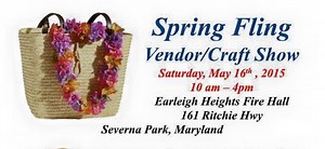 Spring Fling Craft Show This Weekend