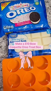 1.5K reactions · 91 shares | Make a $10 Bow Coquette Treat Box With...