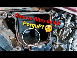 Moto saindo óleo pelo filtro de ar, será porque? vejo o motivo.