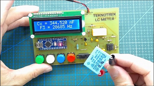 DIY Arduino LC Meter: Easy Inductance and Capacitance Measurement