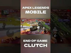 Insane end of game clutch in Apex Legends Mobile!