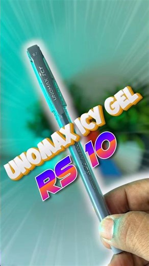 Unomax Icy Gel Pen ‪@Tech-Eela‬ #shorts #review