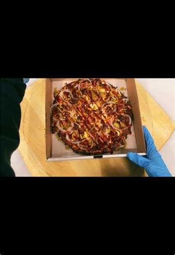 Delicious Tombstone Pizza Special at Dough Boys