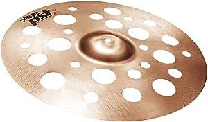 Paiste Swiss Thin Crash Cymbal, PST X Series, Percussion Instrument for Drums, 16"
