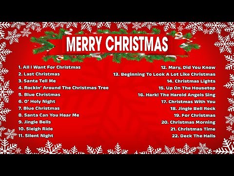 Top Christmas Songs of All Time 🎄 Best Christmas Music Playlist 🎅🏼 Merry Christmas Song Playlist