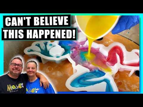 We Poured 3 Resin Molds and Had 2 DISASTERS!
