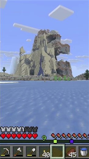 Sand Monster! #minecraft #gaming #shorts #fyp #foryou