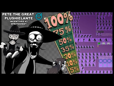 Pete The Great Plushielante - Incentive #3 (Sprite Sheet)