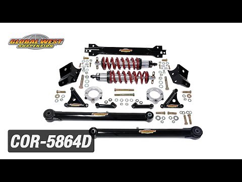 1958-1964 Impala Rear Coilover Kit - Global West Suspension