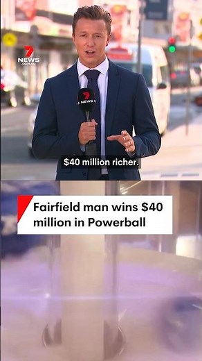 Sydney man wins $40 million in Powerball draw