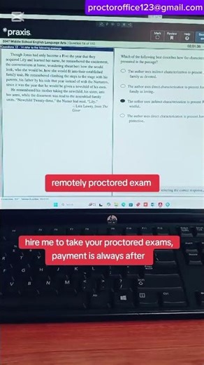 Bypass remotely proctored exam