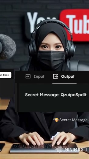 Python hides your secret message! 😎 Try it & comment 👇#Python #CodingShorts #LearnPython #PythonFun