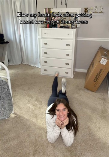 Time to get this room put back together #newcarpet #room #bedroom #remodel #braebrae