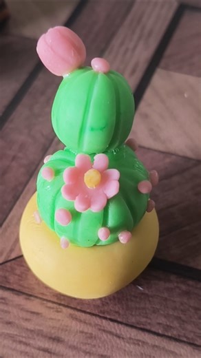 clay cactus 🌵diy l how to make cactus using clay #shorts #viralvideo #craft #youtubeshorts #trending