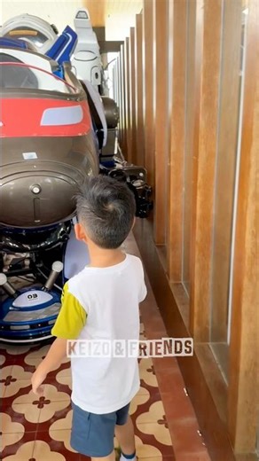 The result of Keizo holding the robot carelessly⁉️