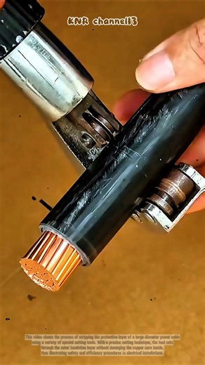 Fast Cable Stripping Technique#shorts #satisfying #working #welding