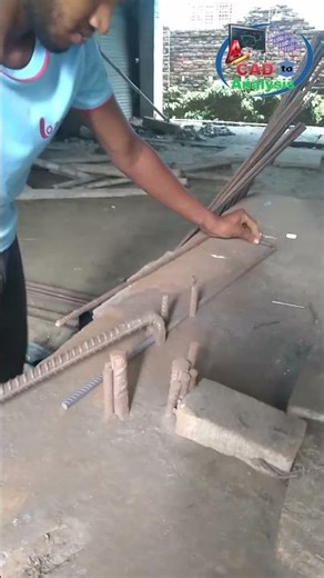 Beam Stirrup Making Process