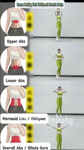 Get 11-Line Abs Standing Up! 4 Moves to Target Upper, Lower & Side Abs #motivation