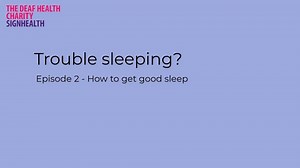 16 reactions · 3 comments | Sleeping well can impact not just your physical energy, but also your mental and emotional health. If you have been struggling to get a good night's sleep, here are some practical tips that can help you. For more content on sleep problems and other health information, visit: https://signhealth.org.uk/health-video-library/ #SleepAwarenessWeek #SleepHealth | The Deaf Health Charity SignHealth | Facebook