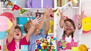 Super Mario Cake Decorations,13pcs Mario Cake Toppers Set Includes 1 Mario Birthday Cake Topper & 12 Mario Bros Cake Topper, for Boys/Girls Kids Super Mario Birthday Decorations Supplies