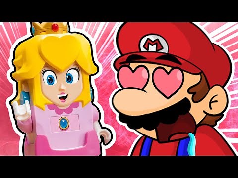 MARIO MEETS LEGO PEACH