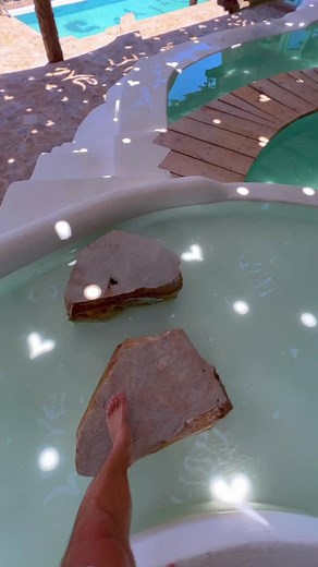 Luxurious Pool with Swing in Serene Setting