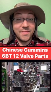 Dongfeng Cummins DCEC has been building B series engines in China since the 1990s, and many of these 12 valve parts benefit from decades of real design improvements. Things like the DCEC oil pump and even the timing cover address known 12 valve issues and are genuine production upgrades, not cheap knockoffs. These are legitimate engines and components built to Cummins standards, and the quality is excellent. #diesel #12valve #cummins #engine #mechanicaldiesel #dieselengine #carcommunity #cartok 
