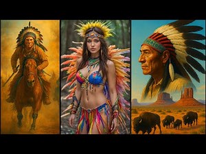 📸 32 Striking Images Captured Native American Men 🕰️🌄