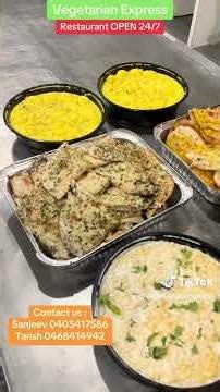Catering Start from $21.99/pp only at Vegetarian Express, Craigieburn, VIC