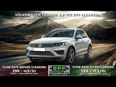 Volkswagen Touareg 3.0 TDI DPF Cleaning