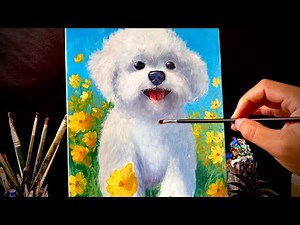 How to Draw a Cute Puppy Step by Step | Easy Dog Drawing Tutorial for Beginners | Huy Hội Họa ART