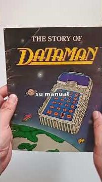 📟✨ Matemáticas retro con estilo futuristaEste es el Dataman de Texas Instruments.