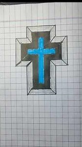 how to draw 3d crass #art #3ddrawing