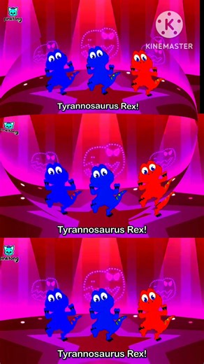 Tyrannosaurus Rex happily dancing 💃🎶😬😁#shortvideo #funny