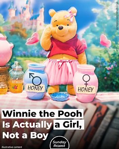 153K views · 1.3K reactions | The real Winnie was a female bear cub from Canada. | Sunday Roast | Facebook